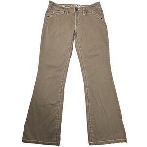 Tommy Hilfiger‎ Jeans Women's Size 8(34x32) Khaki Color Flare